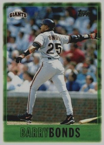 1997 Topps #1 Barry Bonds Baseball Card 1997 Topps #1 Barry Bonds Baseball Card