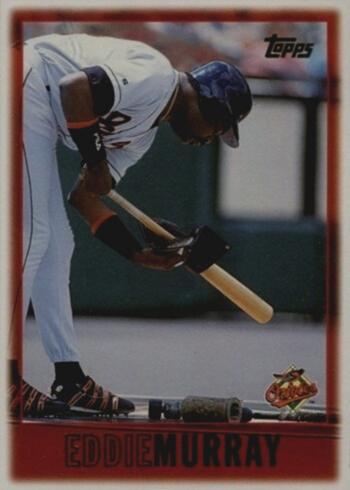 1997 Topps #333 Eddie Murray Baseball Card 1997 Topps #333 Eddie Murray Baseball Card