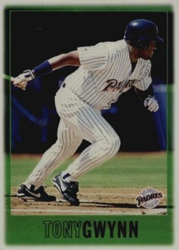 1997 Topps #410 Tony Gwynn Baseball Card 1997 Topps #410 Tony Gwynn Baseball Card