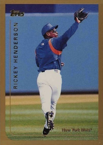 1999 Topps #277 Rickey Henderson Baseball Card 1999 Topps #277 Rickey Henderson Baseball Card