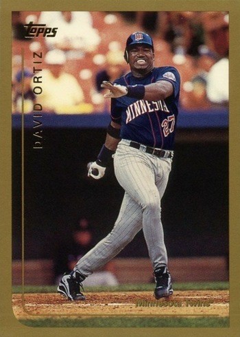 1999 Topps #291 David Ortiz Baseball Card 1999 Topps #291 David Ortiz Baseball Card