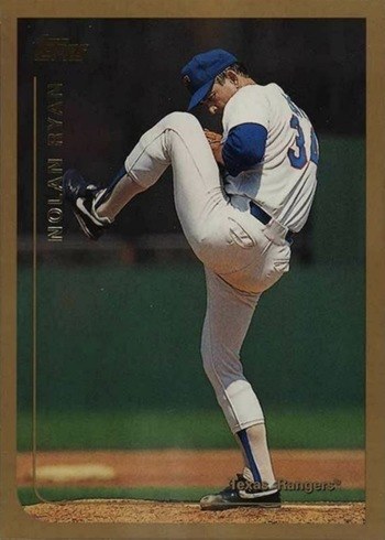1999 Topps #34 Nolan Ryan Baseball Card 1999 Topps #34 Nolan Ryan Baseball Card