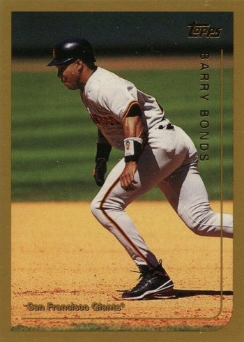 1999 Topps #395 Barry Bonds Baseball Card 1999 Topps #395 Barry Bonds Baseball Card