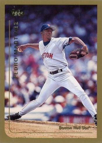1999 Topps #95 Pedro Martinez Baseball Card 1999 Topps #95 Pedro Martinez Baseball Card