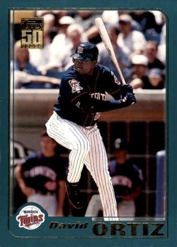 2001 Topps #136 David Ortiz Baseball Card