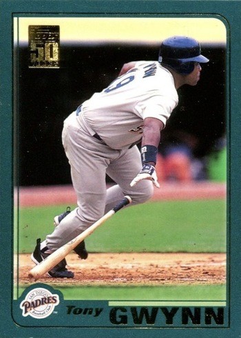 2001 Topps #220 Tony Gwynn Baseball Card 2001 Topps #220 Tony Gwynn Baseball Card