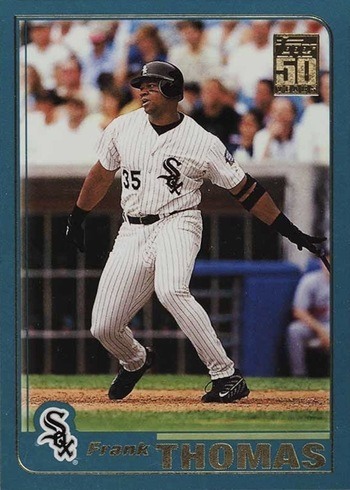 2001 Topps #240 Frank Thomas Baseball Card