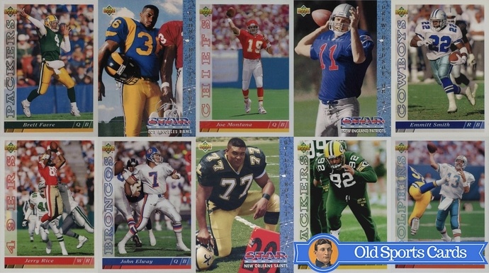 Most Valuable 1993 Upper Deck Football Cards Most Valuable 1993 Upper Deck Football Cards