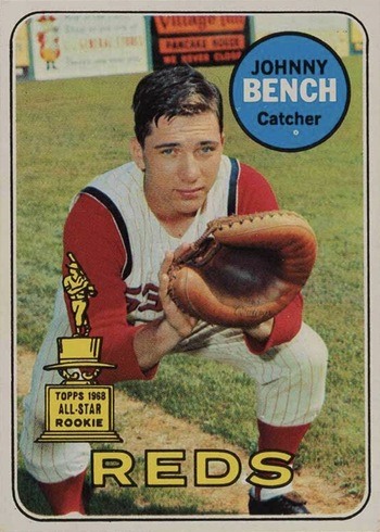 1969 Topps #95 Johnny Bench Baseball Card