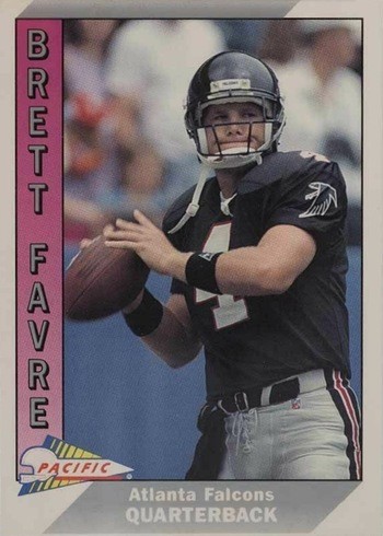 1991 Pacific #551 Brett Favre Rookie Card