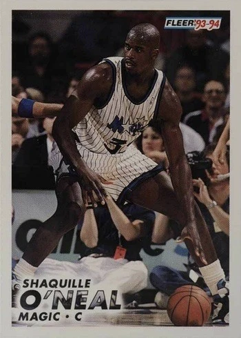 1993 Fleer #149 Shaquille O'Neal Basketball Card