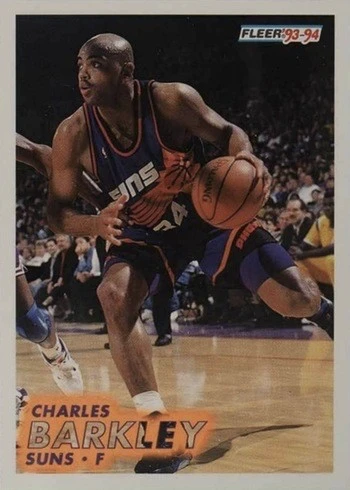 1993 Fleer #163 Charles Barkley Basketball Card