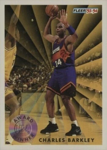 1993 Fleer #229 MVP Charles Barkley Basketball Card