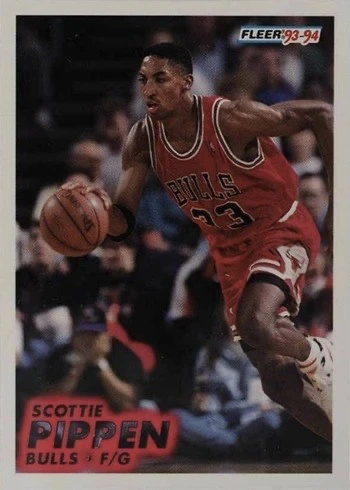 1993 Fleer #32 Scottie Pippen Basketball Card