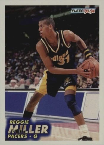 1993 Fleer #85 Reggie Miller Basketball Card