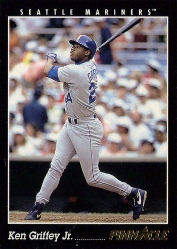 1993 Pinnacle #110 Ken Griffey Jr. Baseball Card 1993 Pinnacle #110 Ken Griffey Jr. Baseball Card