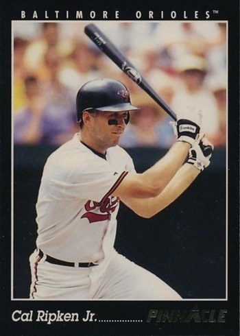 1993 Pinnacle #20 Cal Ripken Jr. Baseball Card 1993 Pinnacle #20 Cal Ripken Jr. Baseball Card