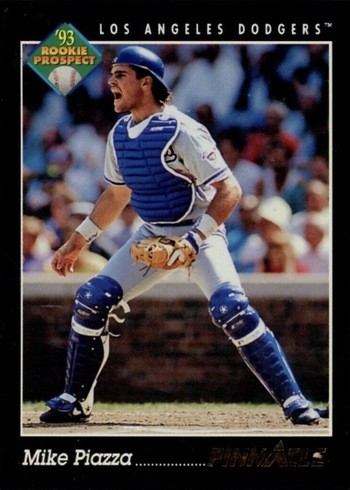 1993 Pinnacle #252 Mike Piazza Baseball Card 1993 Pinnacle #252 Mike Piazza Baseball Card