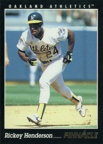 1993 Pinnacle #29 Rickey Henderson Baseball Card