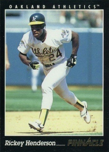 1993 Pinnacle #29 Rickey Henderson Baseball Card 1993 Pinnacle #29 Rickey Henderson Baseball Card