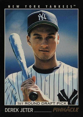1993 Pinnacle #457 Derek Jeter Rookie Card