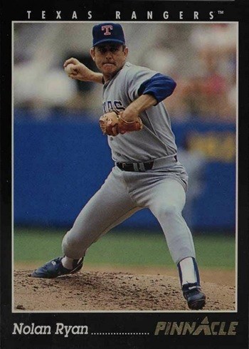 1993 Pinnacle #75 Nolan Ryan Baseball Card 1993 Pinnacle #75 Nolan Ryan Baseball Card