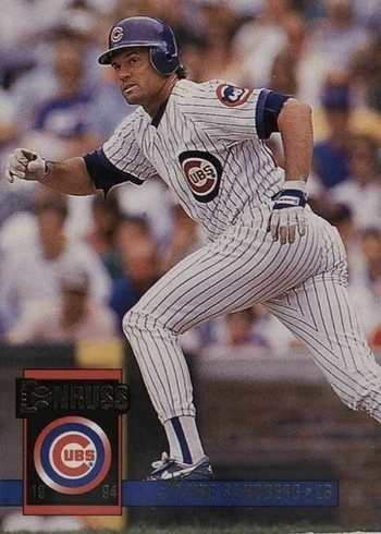 1994 Donruss #18 Ryne Sandberg Baseball Card
