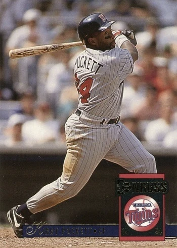 1994 Donruss #343 Kirby Puckett Baseball Card