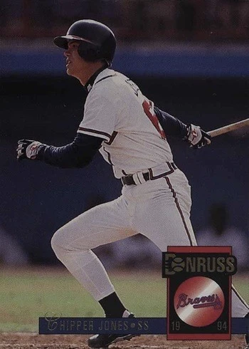 1994 Donruss #453 Chipper Jones Baseball Card