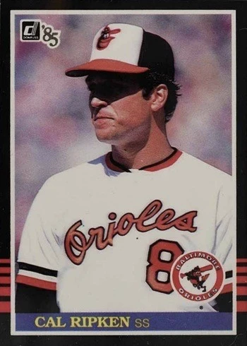 1985 Donruss #169 Cal Ripken Jr. Baseball Card 1985 Donruss #169 Cal Ripken Jr. Baseball Card