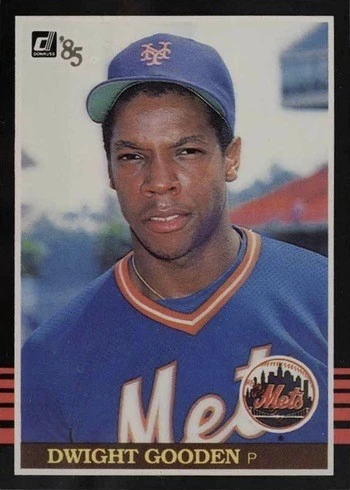 1985 Donruss #190 Dwight Gooden Rookie Card 1985 Donruss #190 Dwight Gooden Rookie Card