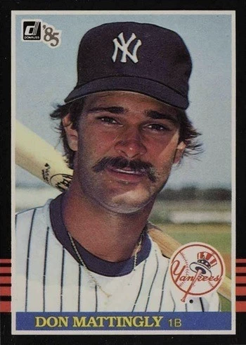 1985 Donruss #295 Don Mattingly Baseball Card 1985 Donruss #295 Don Mattingly Baseball Card