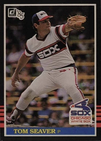 1985 Donruss #424 Tom Seaver Baseball Card 1985 Donruss #424 Tom Seaver Baseball Card