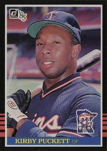 1985 Donruss #438 Kirby Puckett Rookie Card