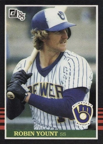 1985 Donruss #48 Robin Yount Baseball Card