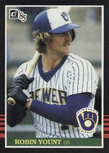 1985 Donruss #48 Robin Yount Baseball Card 1985 Donruss #48 Robin Yount Baseball Card