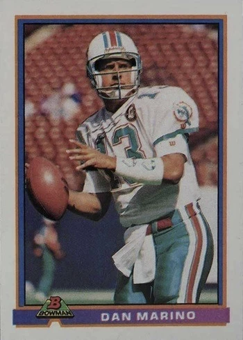 1991 Bowman #285 Dan Marino Football Card 1991 Bowman #285 Dan Marino Football Card