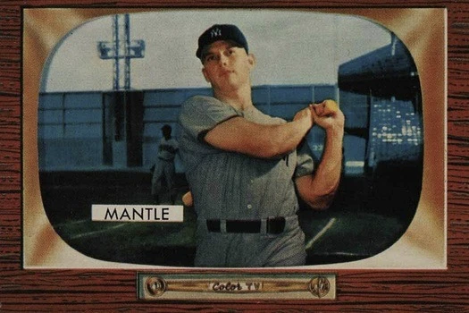 1955 Bowman #202 Mickey Mantle Baseball Card