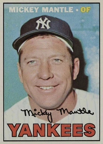 1967 Topps #150 Mickey Mantle Baseball Card