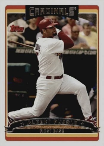 2006 Topps #200 Albert Pujols Baseball Card