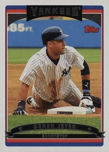 2006 Topps #500 Derek Jeter Baseball Card