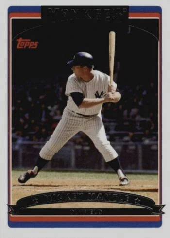 2006 Topps #7 Mickey Mantle Baseball Card 2006 Topps #7 Mickey Mantle Baseball Card