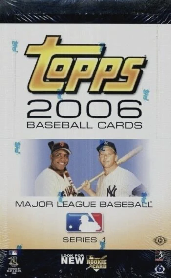 Unopened Box of 2006 Topps Baseball Cards Unopened Box of 2006 Topps Baseball Cards