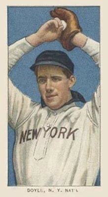 T206 Joe Doyle Baseball Card (Error Variation)