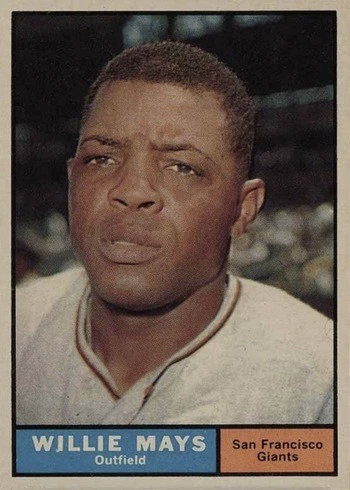 1961 Topps #150 Willie Mays Baseball Card