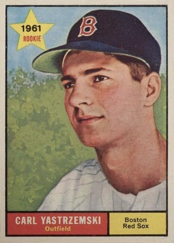 1961 Topps #287 Carl Yastrzemski Baseball Card