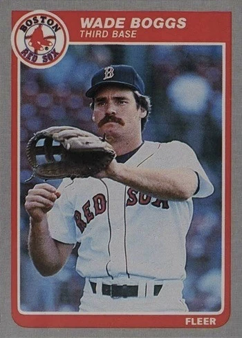 1985 Fleer #151 Wade Boggs Baseball Card