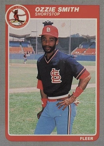 1985 Fleer #240 Ozzie Smith Baseball Card