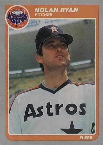 1985 Fleer #359 Nolan Ryan Baseball Card
