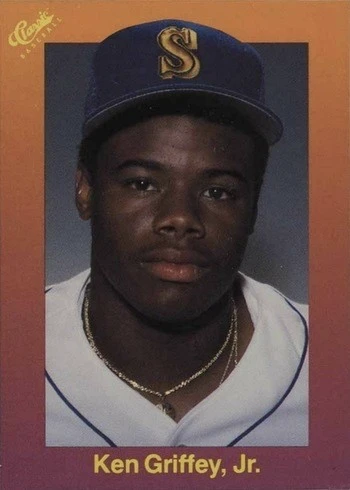 1989 Classic Travel Update I #131 Ken Griffey Jr. Rookie Card